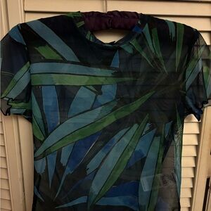 Desigual mesh t shirt